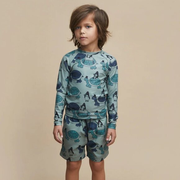 Huxbaby Other - Huxbaby Turtle Print Rashguard